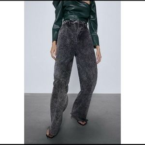 Zara the 80's Caia Pleated  Wide Leg 8246/052/800